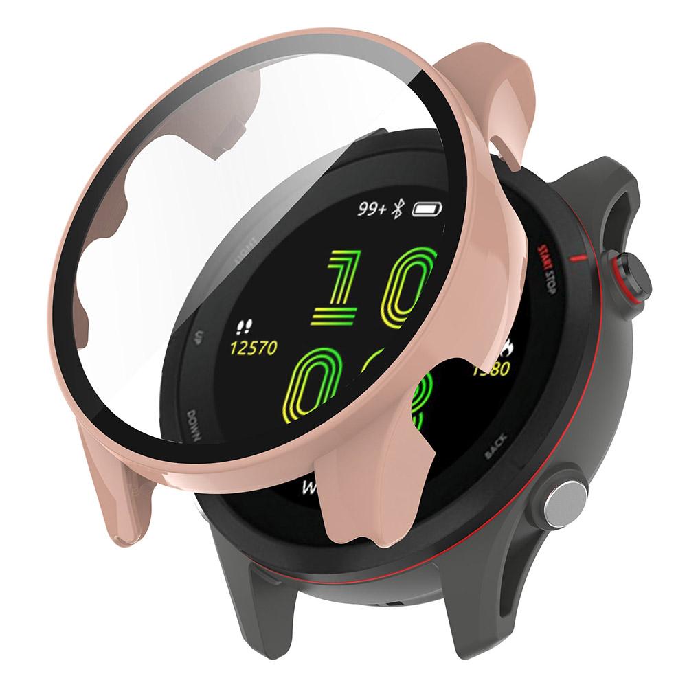Полноэкранная защита для Garmin Forerunner 965 255 255S ПК + защитный чехол из закаленного стекла, чехол-бампер