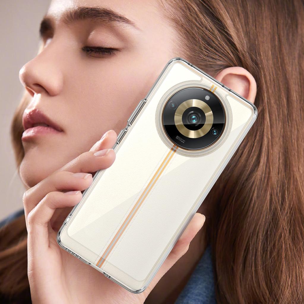 Для Realme 11 Pro 5G/11 Pro+ 5G/Narzo 60 Pro 5G чехол из ТПУ+акрила, защитная крышка для задней панели мобильного телефона