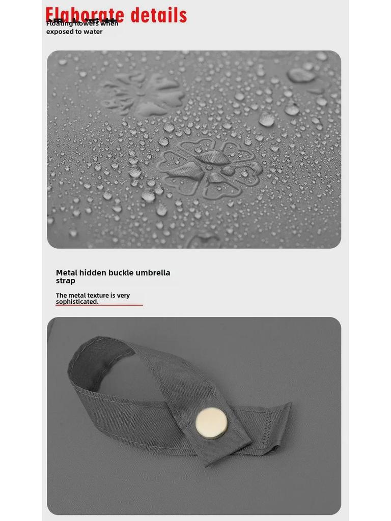 Водонепроницаемый автоматический зонт большого размера с 16 спицами и изогнутой ручкой для мужчин и женщин