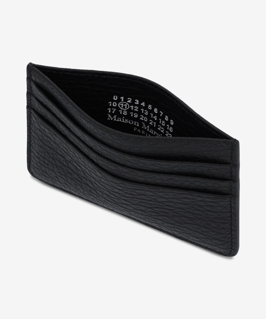 Maison Margiela 4-Stitch Slim 6-Slot Card Holder - Black / Sa1Vx0006P4455T8013