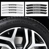 AAKI1 4Pcs Metal Wheel Hub Rim Stickers Decals For Volvo XC60 XC90 S60 V60 XC40 C40 S90 V90 V40 XC70 Car Exterior Decor