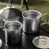 Camping Cooking Portable Pot Pot Cup Set Outdoor Camping Fishing Folding Tableware 5 Travel Cookware Set Set, Pieces,
