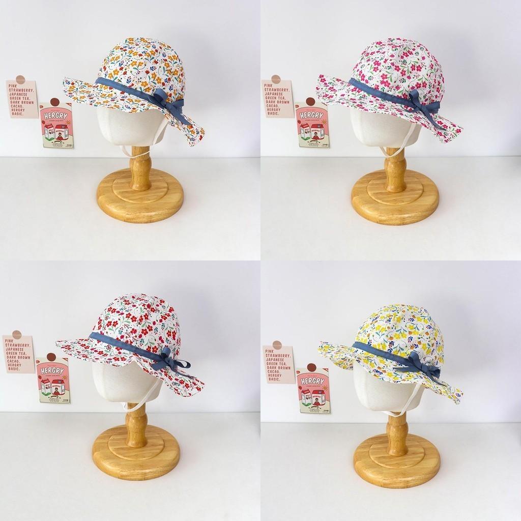 Baby Sun Hat With Large Brim Floral Fisherman Hat For Spring And Autumn Super Cute Bonnet