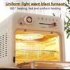 18L Electric Oven, Multi-functional Air Fryer and Oven Combination, Fully Automatic Frying and Baking