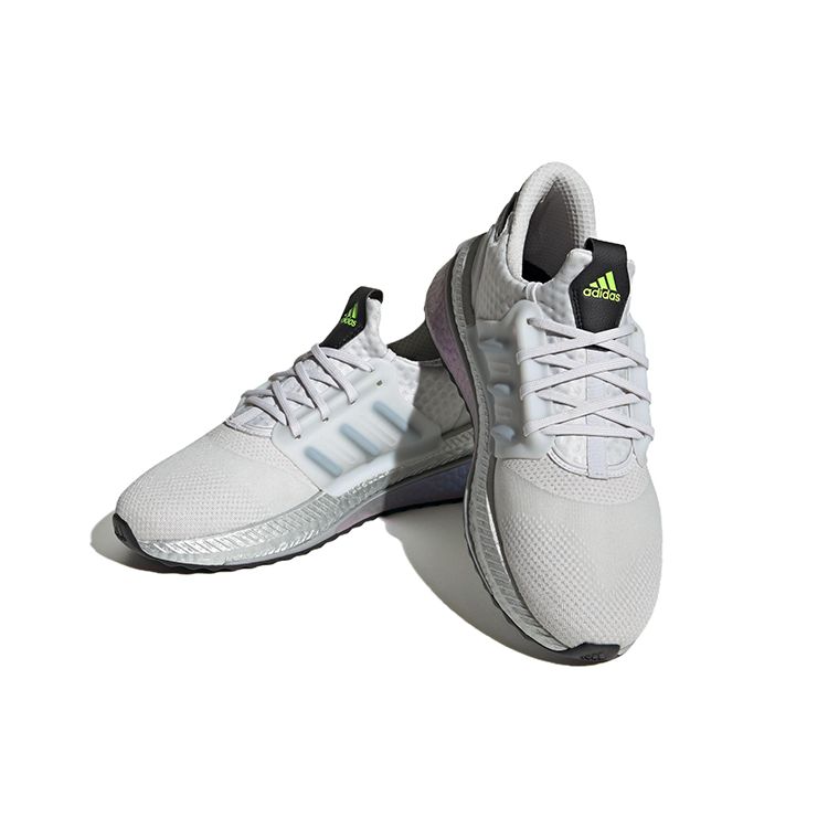 Adidas X_PLRBOOST Серебристые мужские кроссовки Metallic Grey Dash-Grey Core-Black ID9596