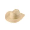 Sunflower Leaf Grass Handmade Jazz Hat Cool Breathable Top Hat Men's and Women's Versatile Straw Hat Sun Hat