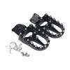 For Fantic XMF XEF 125  X MF X EF Motorcycle Accessories Footrest Footpeg Foot Pegs Rest Foot Pedals Wide Fat Roating Foot Pegs