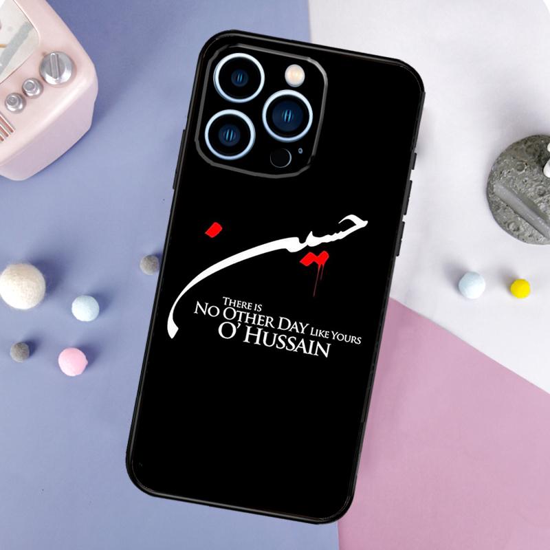 Islam Shia Imam Ali Hussain Case For iPhone 16 15 13 12 11 14 Pro Max Mini X XR XS Max Plus Bumper Back Cover