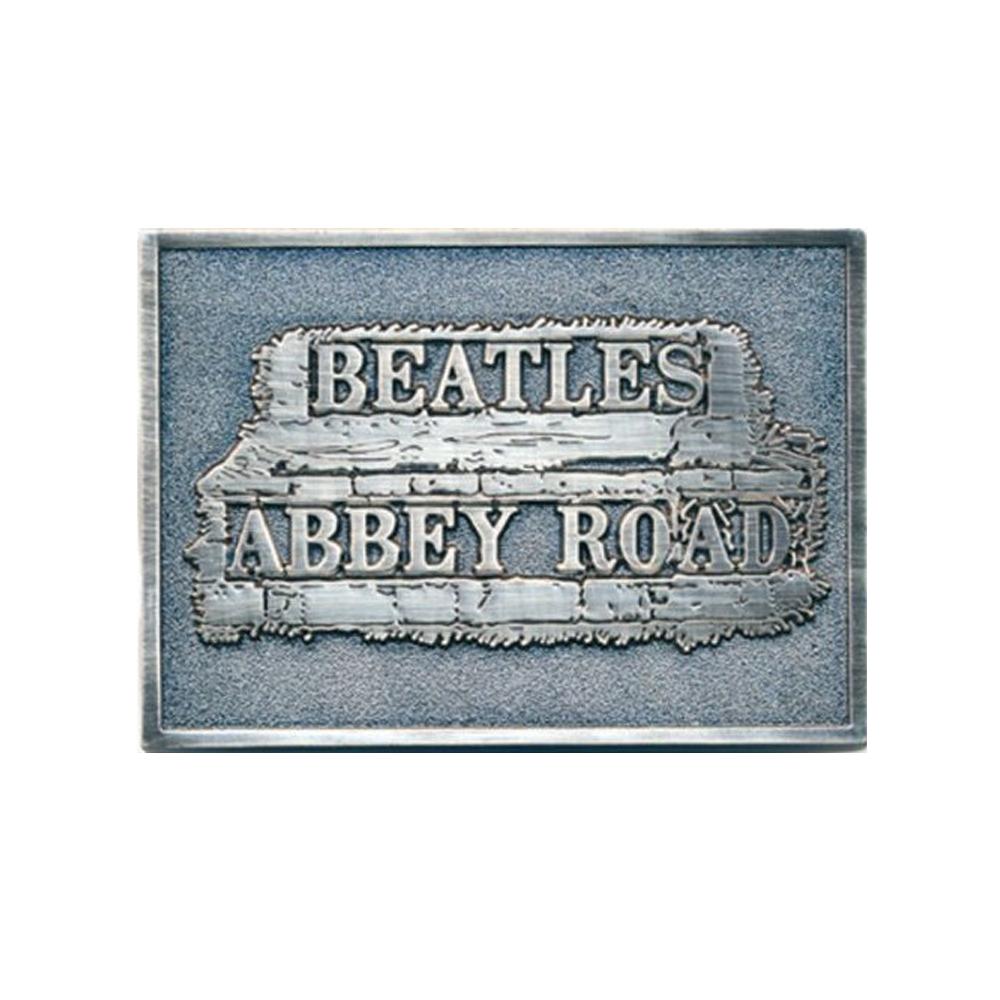 The Beatles Abbey Road Sign Belt Buckle