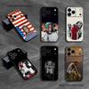 A-ASAP R-Rocky Рэпер Чехол для телефона Для iPhone 17,16,15,14,13,12,11,Pro,Max,Plus Черный Мягкий Чехол