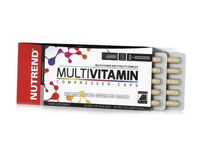Мультивитаминный комплекс, Multivitamin Compressed, 60капс (36119009)