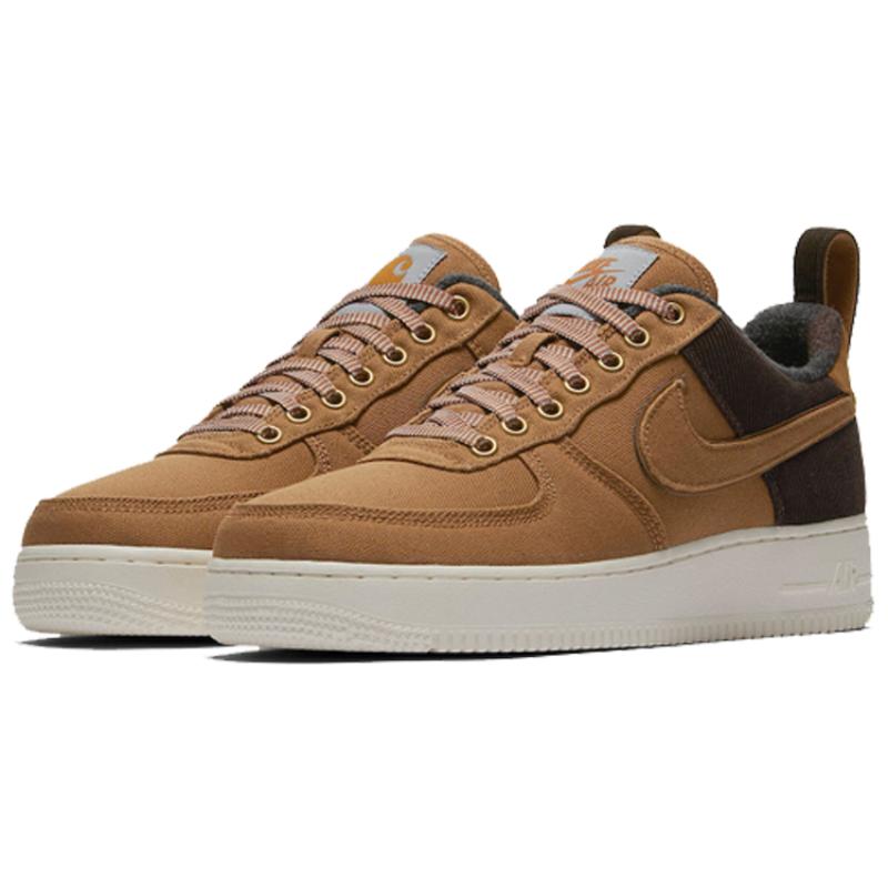 Nike Кроссовки Air Force 1 Low Carhartt Wip Але Коричневый AV4113-200