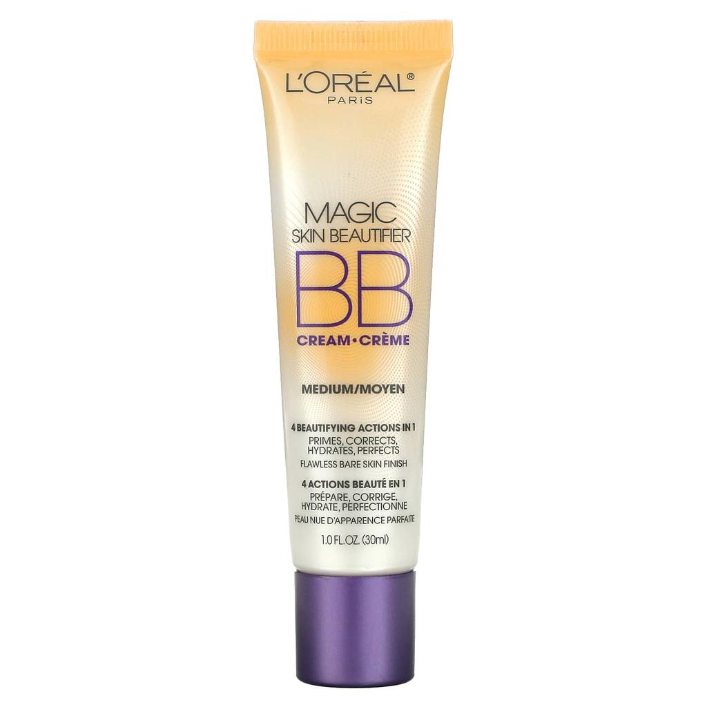 L'Oréal, Magic Skin Beautifier, BB-крем, оттенок 814 Medium, 1 жидкая унция (30 мл)