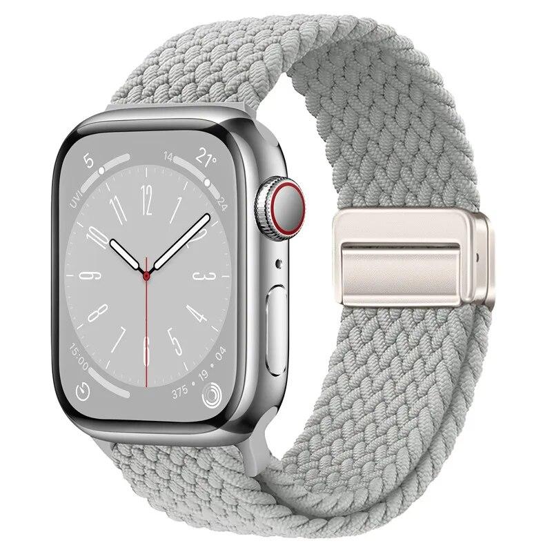 Нейлоновый ремешок для Apple Watch 44 мм, 45 мм, 49 мм, 42 мм, 38 мм, 40 мм, 41 мм, ремешок для часов, браслет для iWatch Series Ultra 9, 8, 7, 6, 5, 4 SE, 3 ремешка