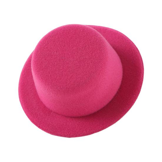 Felt Mini Top Hats Small Snowman Decoration for Christmas Dolls DIY Projects Handmade Baby Toppers Garland Decor