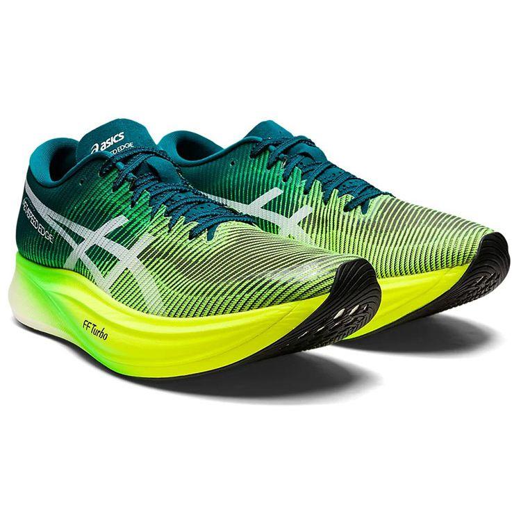Asics Кроссовки унисекс Metaspeed Edge+ Velvet Pine Safety Yellow 1013A116-300