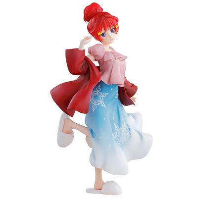 Banpresto Ichiban Kuji Квинтессенциальные квинтуплеты для только двоих Приз E Фигурка Накано Май в домашней одежде для снежной погоды ~Время нас~
