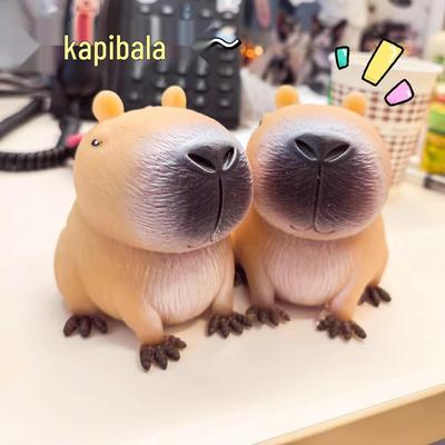 Креативная игрушка-капибара для снятия стресса и выплескивания эмоций, идеальный розыгрыш или подарок для студента