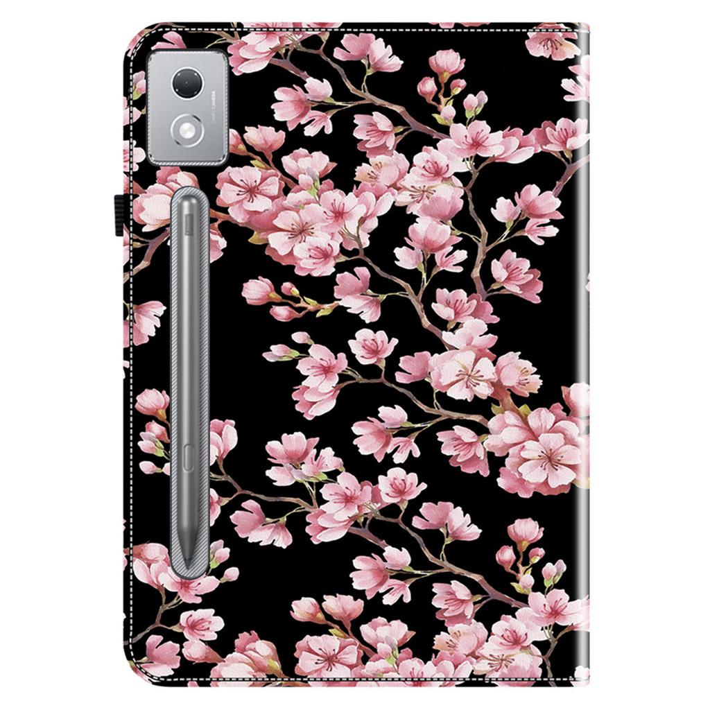 For Lenovo Tab P12 Pro 12.7 2025/Xiaoxin Pad Pro 12.7 (2025) Leather Case Pattern Printed Stand Tablet Cover with Card Slots