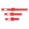 3Pcs Metal Slide Ruler Inch Metric Stop Marking T Type CNC Scribing Measuring Aluminum Woodworking