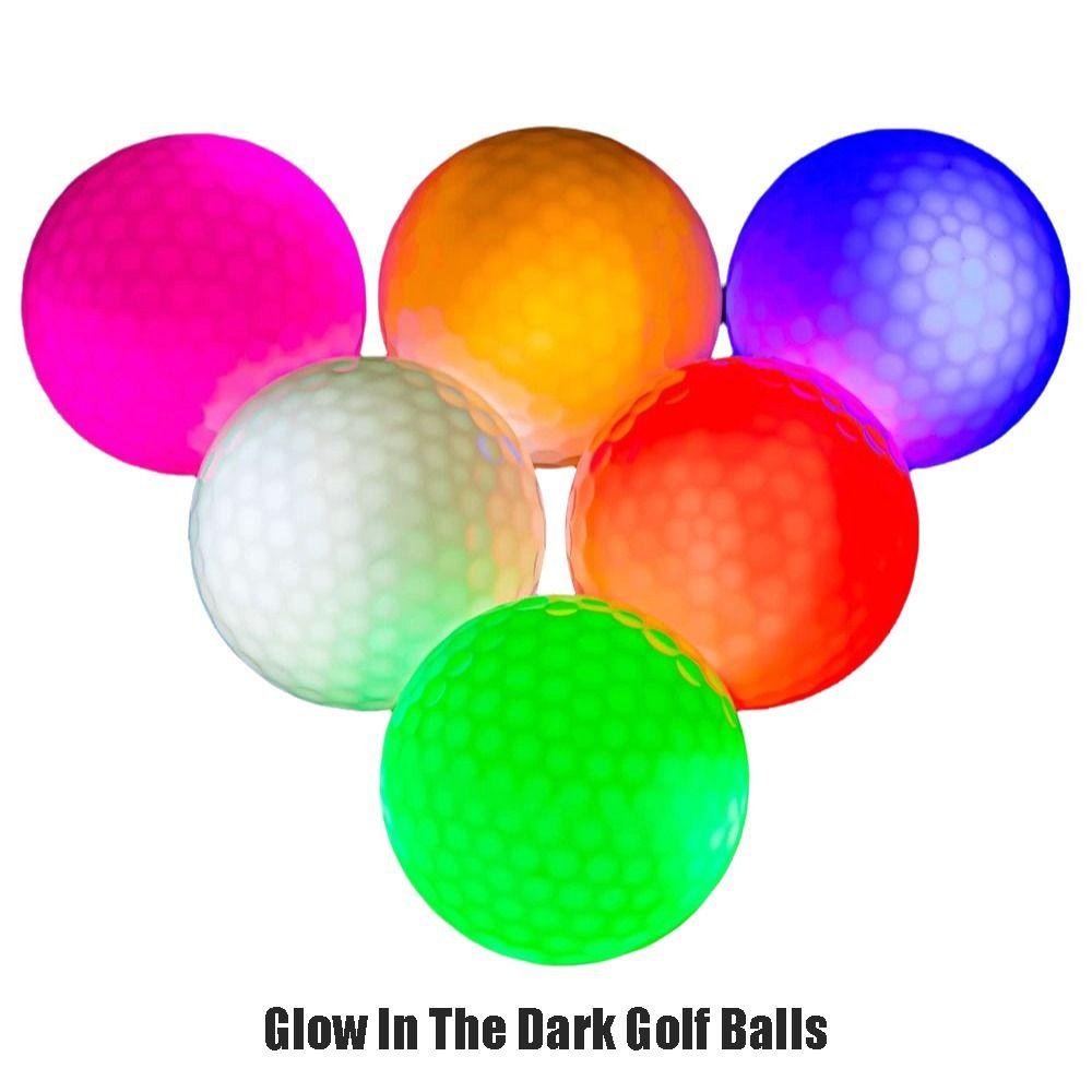 40 Hours Battery Life Glow In The Dark Golf Balls Resettable Time Light Up Golf Balls Golfer Gift