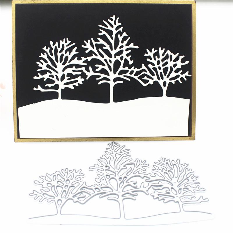 Нож для травления деревьев, пресс-форма для тиснения, нож для вырезания, штампы для скрапбукинга