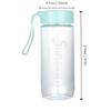 Большая емкость для воды из матового пластика, переносная веревочная кружка, спортивная кружка для отдыха на открытом воздухе, подарочная кружка, дорожные бутылки, инструменты, кувшин для фитнеса 600 мл