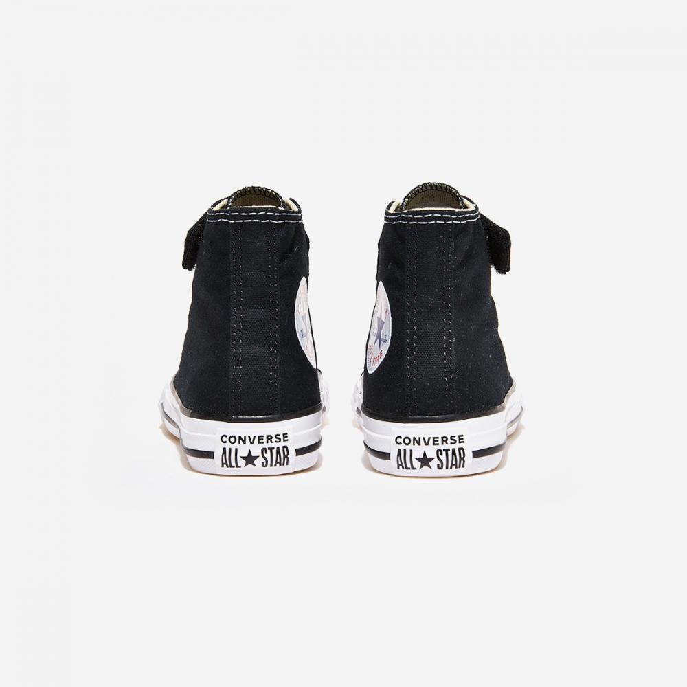 Converse Chuck Taylor All Star 1 Velcro High Черный Натуральный Белый