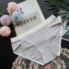 Simple Breathable Panties One-piece Seamless Underwear for Women Low-rise Women's Briefs Plus Size