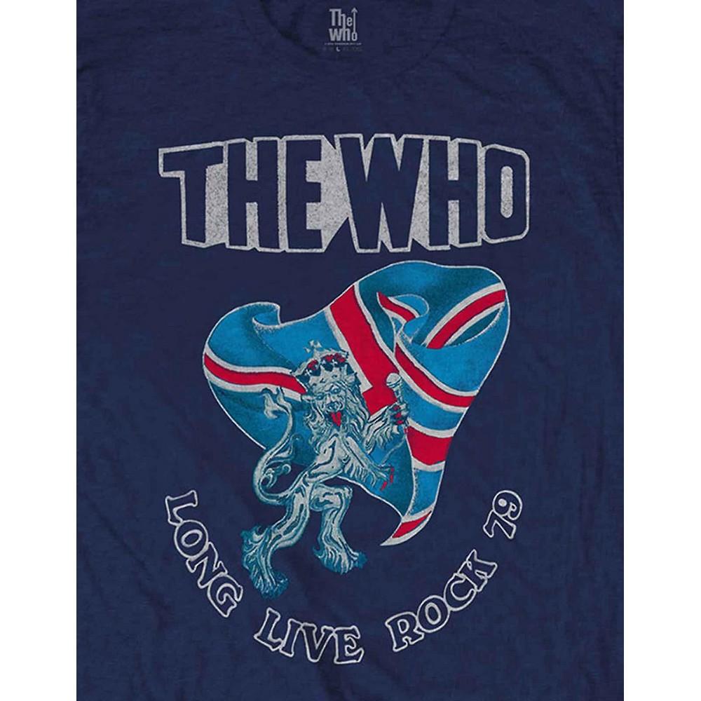 The Who Унисекс Футболка для взрослых Long Live Rock ´79