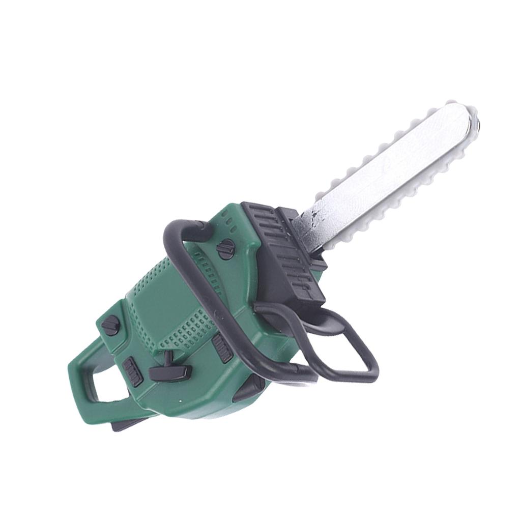 Маленькая газонокосилка для кукольного сада, демонстрационная миниатюрная бензопила, мебель для кукольного домика 1/12, украшения для кукольного домика