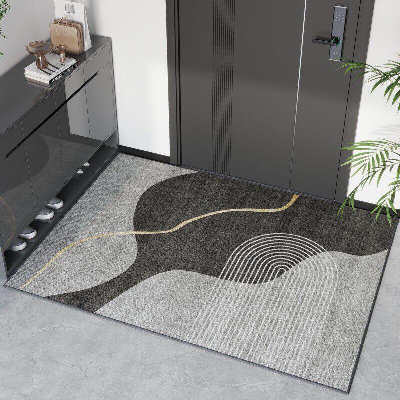 Light Luxury Door Floor Mat Entry Door Entrance Entrance Door Mat Entry NonSlip Foot Mat Crystal Velvet Floor Mat