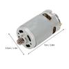 Промышленный двухскоростной 12-зубчатый двигатель постоянного тока для электросверлильных станков, аксессуары 21 В