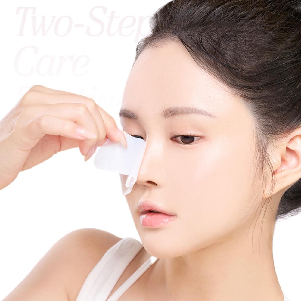 HEVE BLUE Средство для сужения пор Pot Pore Tightening Peptamin Podo Sebum Control Nose Pack 7г*4шт