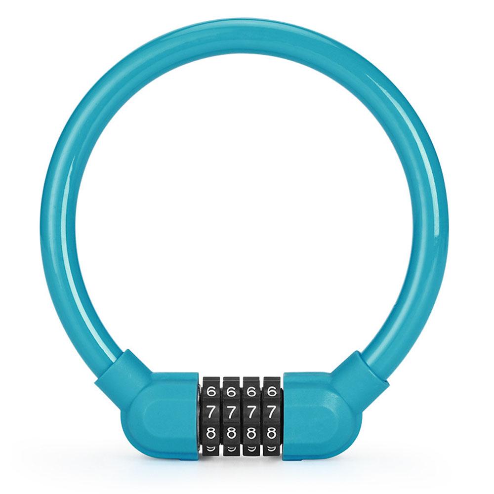 Велосипедный замок с цифровым кодом, сбрасываемый тросом, пароль, аксессуары для велосипеда, замок безопасности