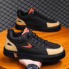 Men's Fashion Sports and Leisure Shoes 2024 Spring New Style College Style Comfortable Anti Slip Thick Soled Shoes