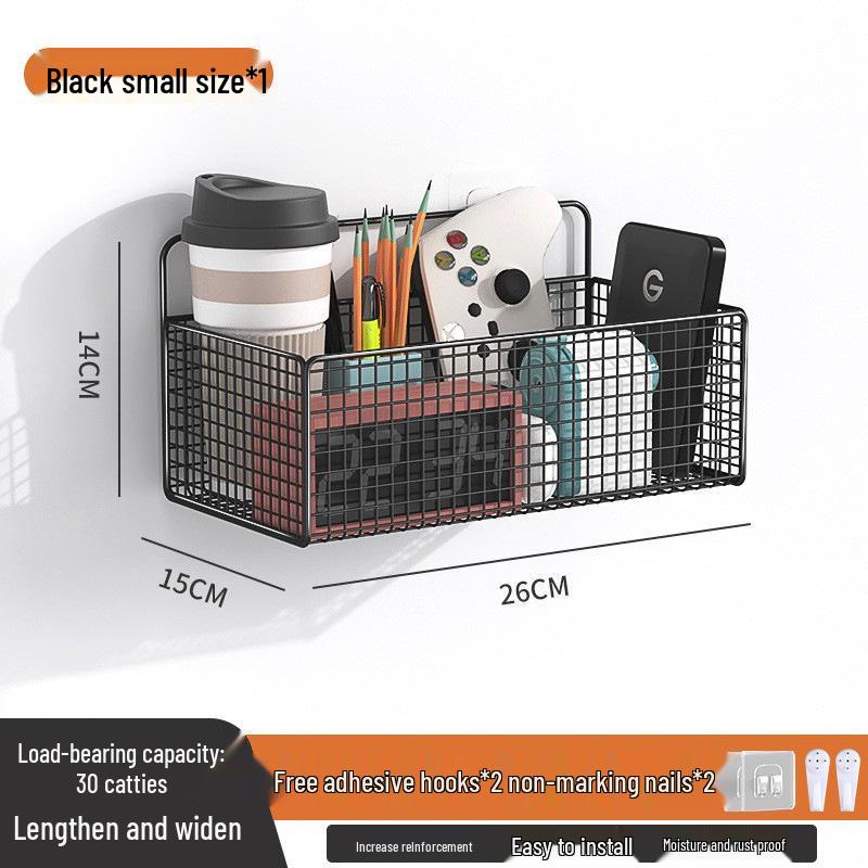 Бесследная настенная полка для хранения для спальни, ванной комнаты и кухни – Легко устанавливаемые подвесные полки