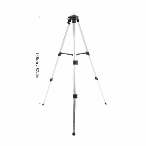 FOTABPYTI Self-Leveling Tripod, Aluminum Alloy High-Performance Level Inclinometer Tripod for Building Industry, Construction Surveying Machinery, and