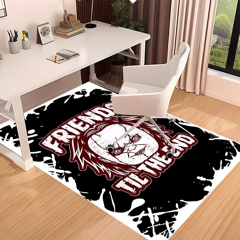Chucky1 Printed Absorbent Washable Carpet, Non-Slip Bathroom Mats, Kitchen Rugs, Yoga Mat,Living Room Entrance, Camping Picnic Rugs