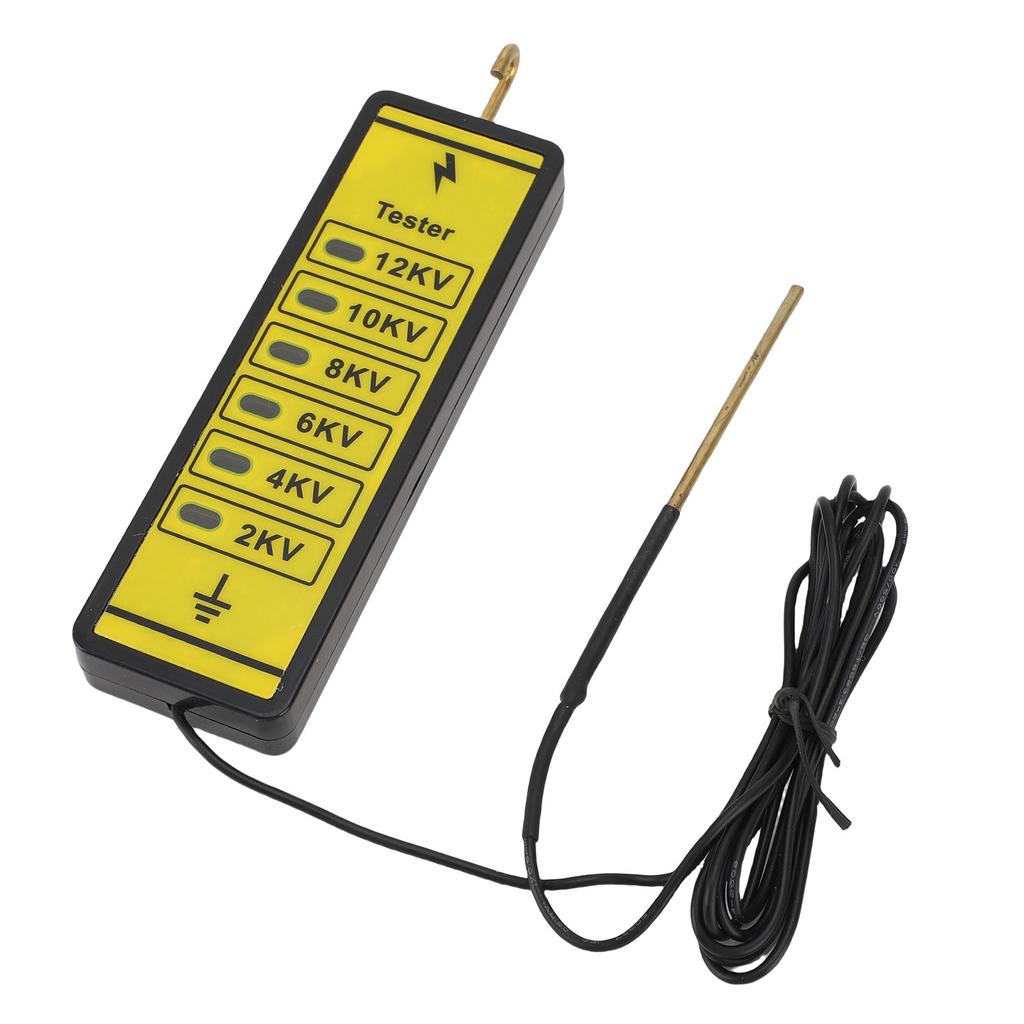 Portable Electric Fence Voltage Tester 12kv Electric Fence Voltage Fault Finder with 6 Indicator