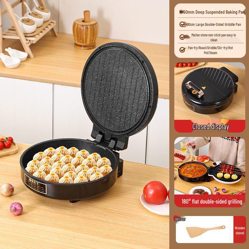 Большая многофункциональная электрическая сковорода и блинница с бесплатной доставкой