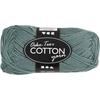 Ball of Cotton Yarn - 50 G - 100% Cotton - Grey Color - High Quality