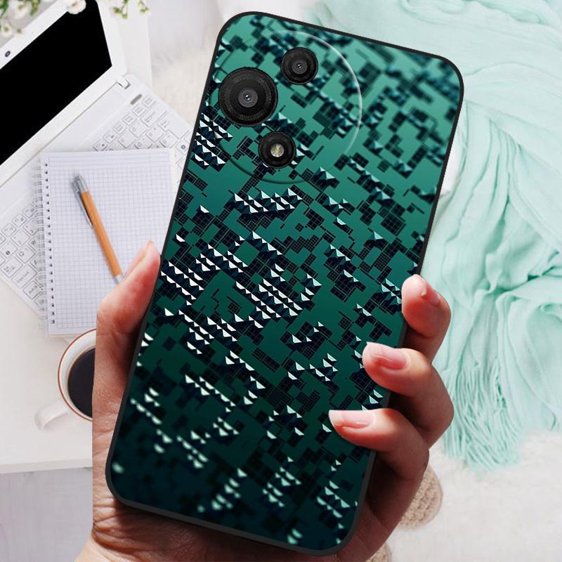 Для TCL 60 SE NXTpaper 5G Чехол Лев Волк Силиконовый Мягкая Задняя Крышка Для TCL 60SE NXTpaper 5G T521K Чехол для Телефона Защитный Чехол