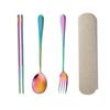 Korean Style Portable Stainless Steel Travel Cutlery Set