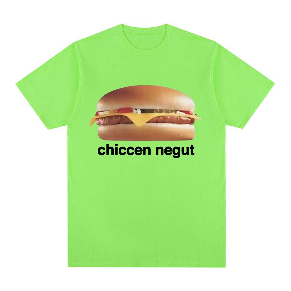 Стильная футболка с забавным мемом Chicceng Negut, модная свободная футболка с коротким рукавом, одежда для мужчин и женщин, повседневная хлопковая оверсайз футболка