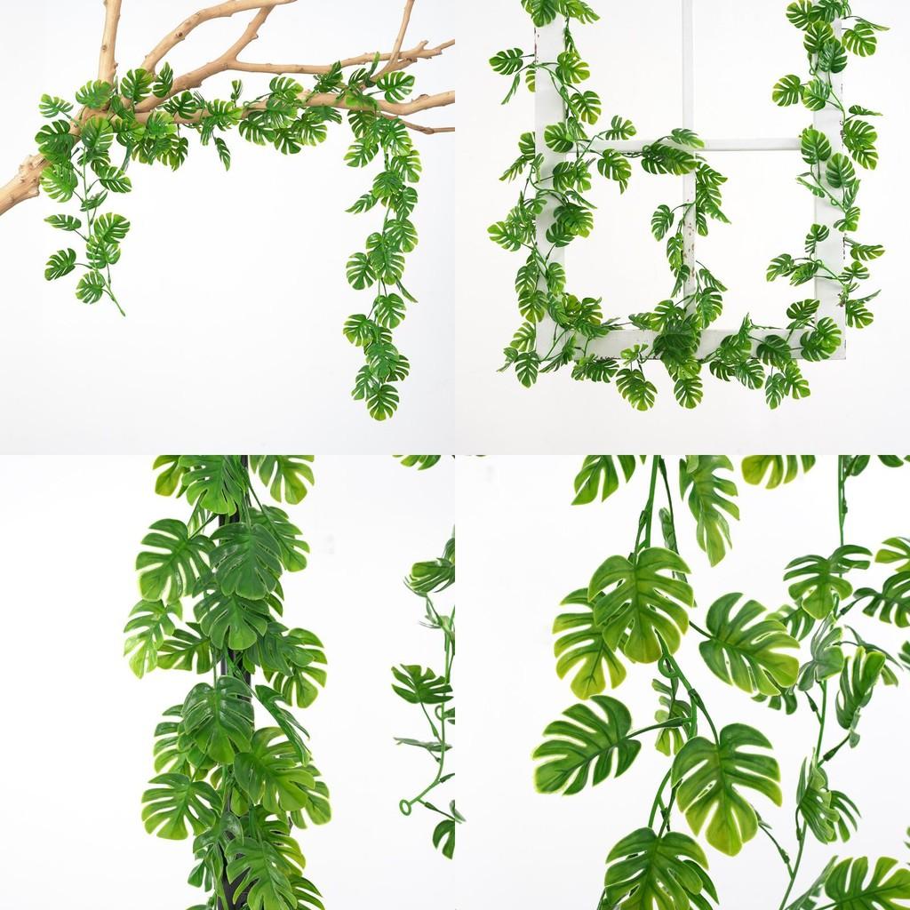 Artificial Monstera Plant Deliciosa Liebm Vines Wall For Indoor Decoration