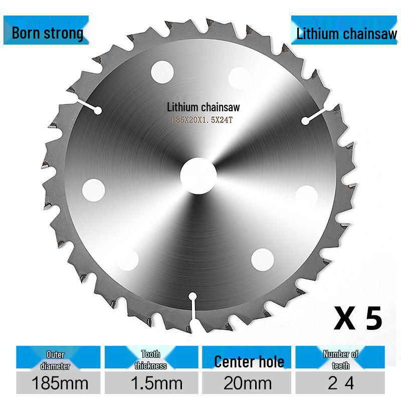 Литий-электрические пильные диски для деревообработки - 4", 5", 5,5", 6,5" Легированные диски для резки дерева.