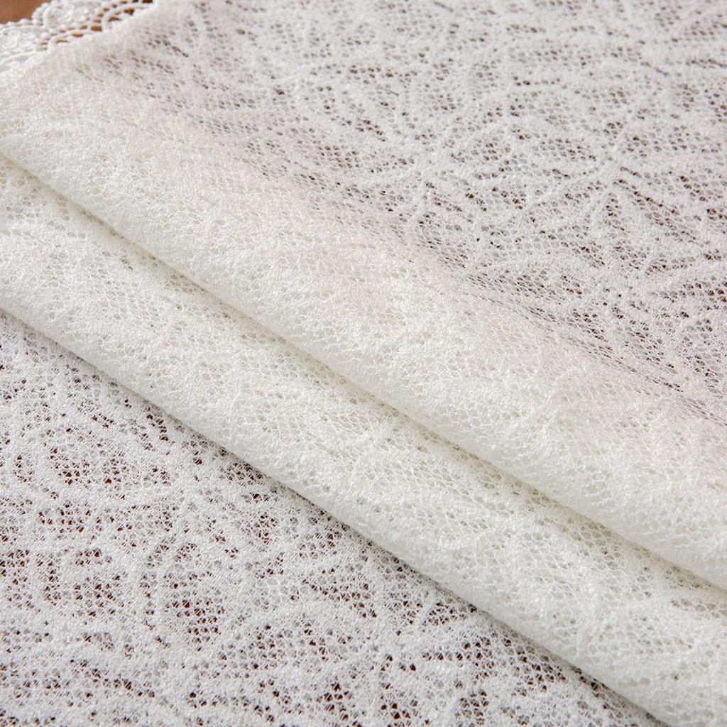 Кружевной кружевной флаг для стола Чехол для коврика на стол Ткань для полотенца Чехол для сундука Ткань для журнального столика Скатерть Простая ткань