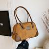 Autumn Winter Retro Frosted Women's Bag New Fashion Commuter Shoulder Underarm Bag Lady Daily Work Handbags