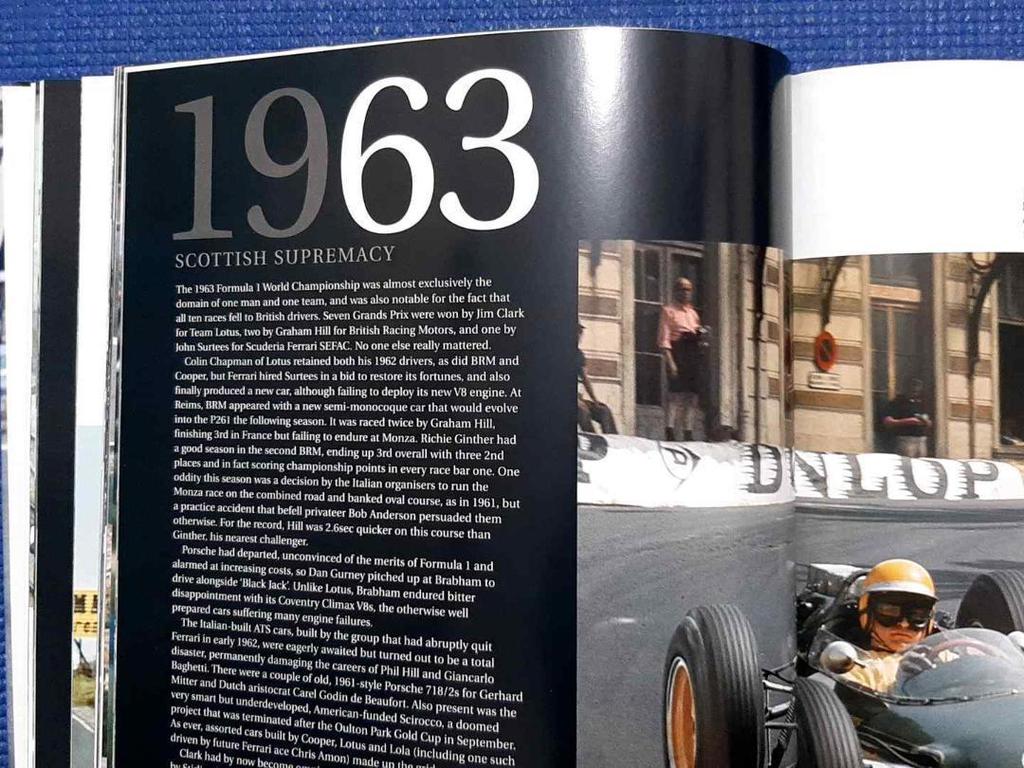 [Б/У] Иностранная книга Формула 1 в кадре 1960-69 F1 Обложка повреждена
